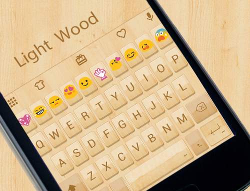 Light Wood  Wallpaper for Emoji Keyboard 5 تصوير الشاشة