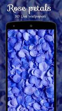 Rose petals 3D Live Wallpaper screenshot 12