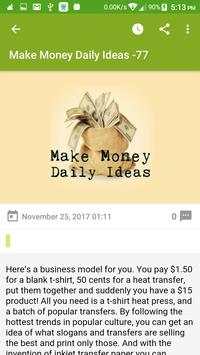 Make Money Daily Ideas screenshot 2