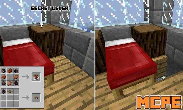 Secret Rooms Mod for Minecraft PE screenshot 2