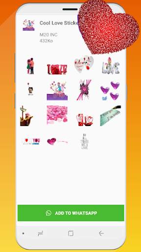 💖😍 WaStickerApps Love Stickers For WhatsApp screenshot 2