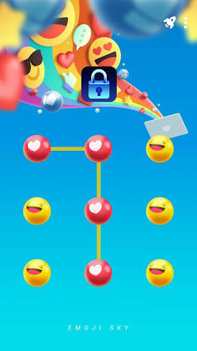 3D Emoji - App Lock Master Theme screenshot 1