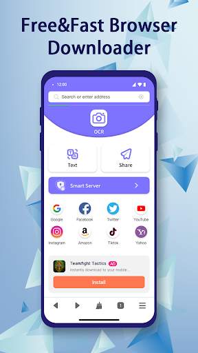 Hello Browser Fast&Private screenshot 1