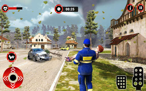 Hurricane Rescue Simulator 2018 - Ambulance Rescue screenshot 7