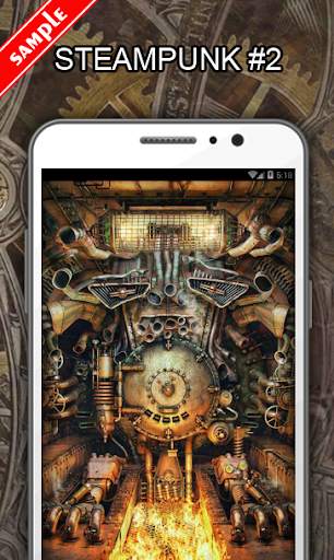 Steampunk Wallpapers 3 تصوير الشاشة