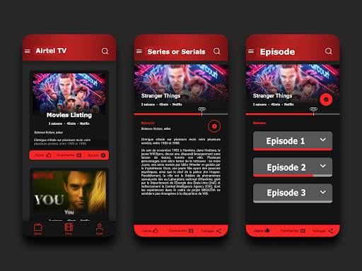 Free airtel tv channels live guide screenshot 1