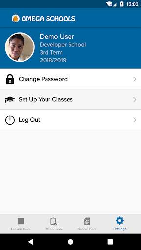 Omega Schools (Teacher App) 8 تصوير الشاشة