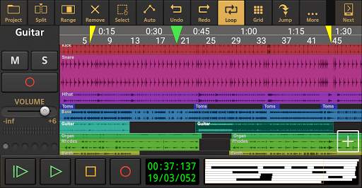 Audio Evolution Mobile Studio screenshot 1