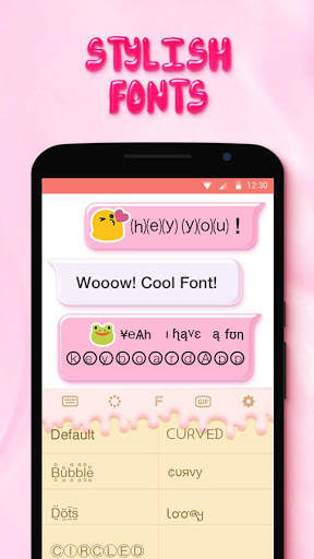 Cake keyboard Theme स्क्रीनशॉट 3