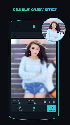 DSLR Camera HD : DSLR Blur Photo Editor 4K HD screenshot 5