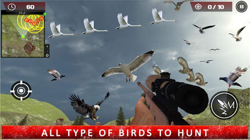 Flying Bird Hunting Games screenshot 2