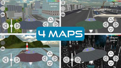 Airport UFO Simulator screenshot 1