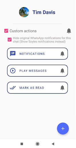 Notifications, Text-to-speech  screenshot 1