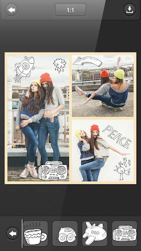 Total Collage 2: Photo Editor 2 تصوير الشاشة