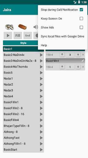 Jalra - Carnatic Mridangam - Metronome screenshot 8