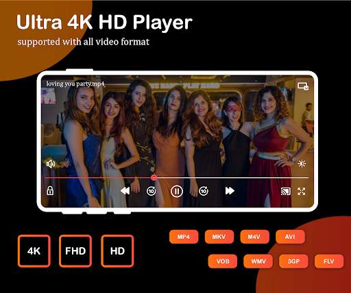 PLAYmax - Video Player & Saver screenshot 2