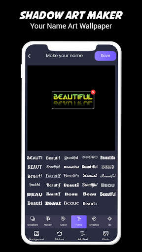 Shadow Name Art Maker screenshot 3