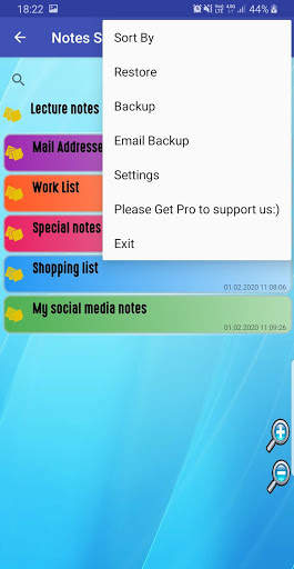 Notes Safe скриншот 3