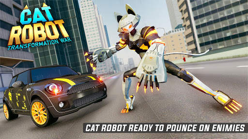 Cat Robot Transform Wars: Multi Robot Games screenshot 5