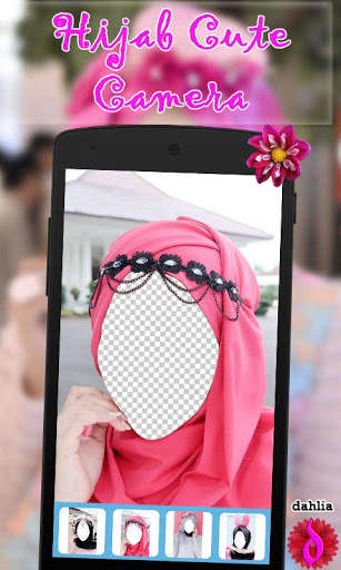 Hijab Cute Camera screenshot 4