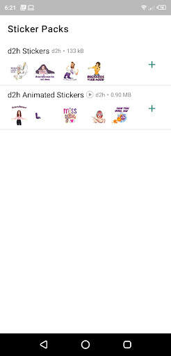 d2h Stickers screenshot 1