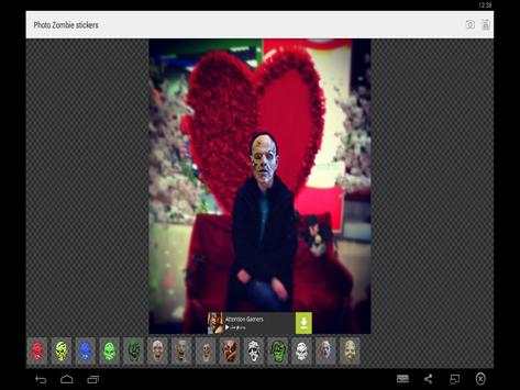 Zombie Photo Stickers screenshot 2