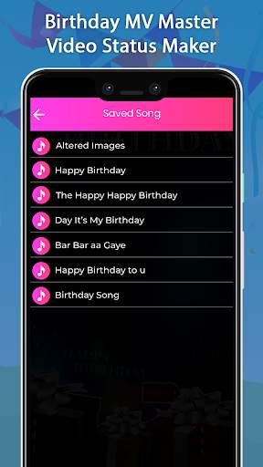 Birthday MV Master Video Movie Maker screenshot 5