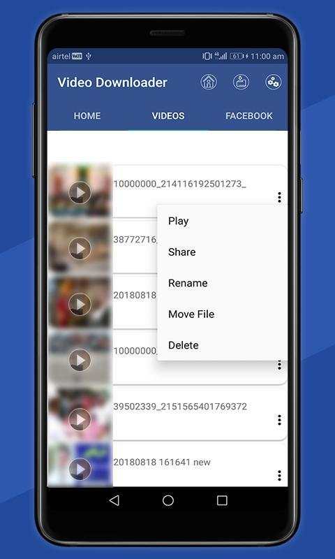 Video Downloader for Facebook - 2020 screenshot 5