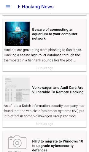 E Hacking News screenshot 1