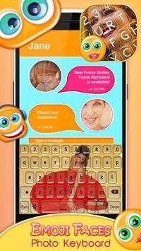 Emoji Faces Photo Keyboard screenshot 3