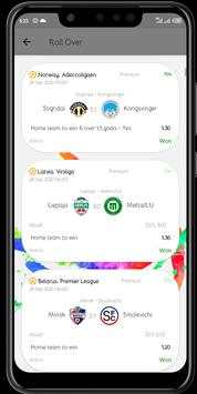 Rollover Betting Tips - free 2 odds screenshot 5