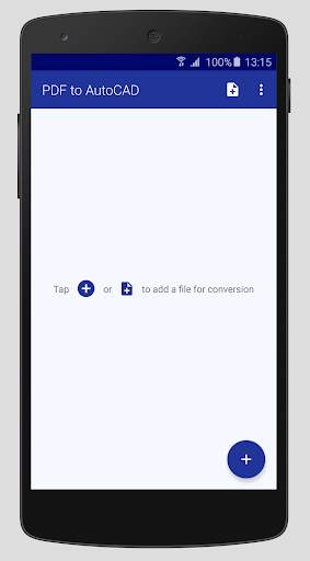 PDF to AutoCAD screenshot 1