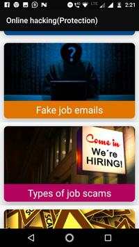 Online hacking(Scams Detection & Protection) screenshot 4