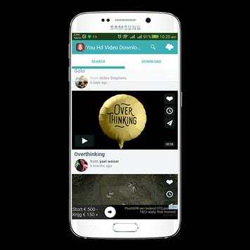 You HD Video Downloader screenshot 3