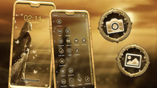 Gothic Angel Launcher Theme screenshot 3