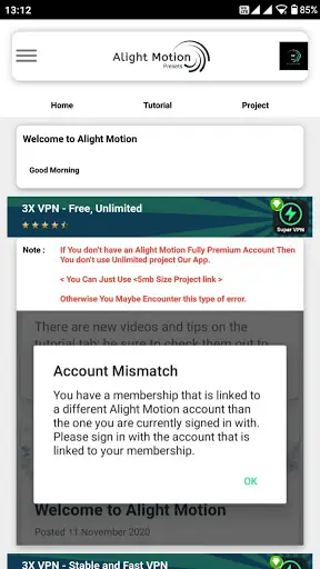 Alight Motion Preset screenshot 2