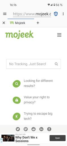 Privacy Browser - Ad Supported screenshot 1