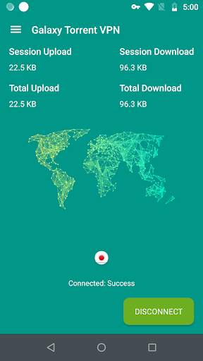 Galaxy Torrent VPN Pro - Free Unlimted VPN screenshot 1