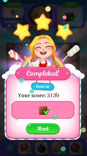 Sugar Candy Heroes - World Match 3 Game! screenshot 6