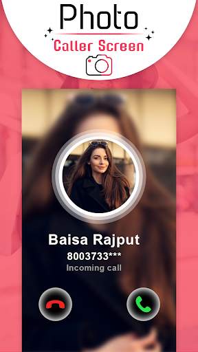 Photo Caller Screen and Dialer screenshot 1