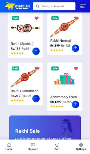 E SAMAN Online Shopping App screenshot 2