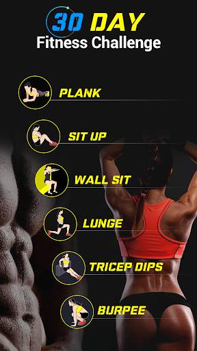 30 Day Fitness Challenge Free screenshot 1