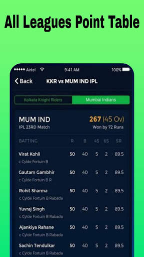 All Live Scores: Football Soccer Cricket Updates screenshot 3