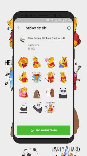 New Funny Cartoons for Whatsapp Stickers🦸 2020🦸 screenshot 10