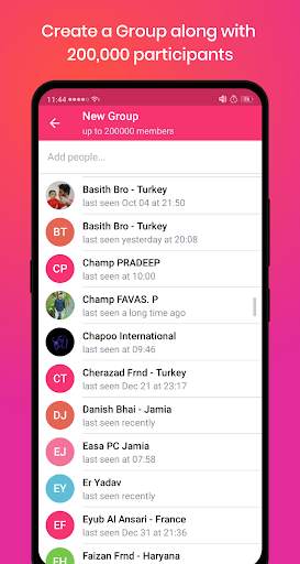 Boo Messenger – Most Secured and Limitless App screenshot 1
