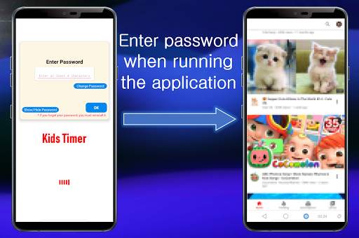 Kids Tube – Timer & Password for Videos screenshot 1
