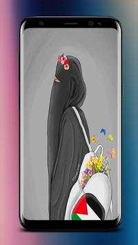 Muslimah Cartoon Wallpaper - blessings screenshot 3