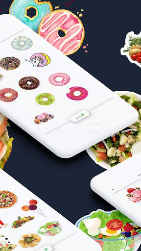 Food Stickers for Whatsapp (WAStickers) screenshot 4