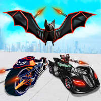 Flying Bat Robot Games: Superhero New Game 2021