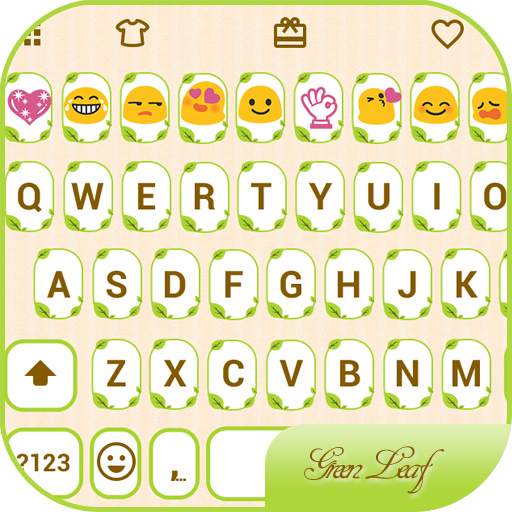 Cute Green Emoji Keyboard 1.2.4